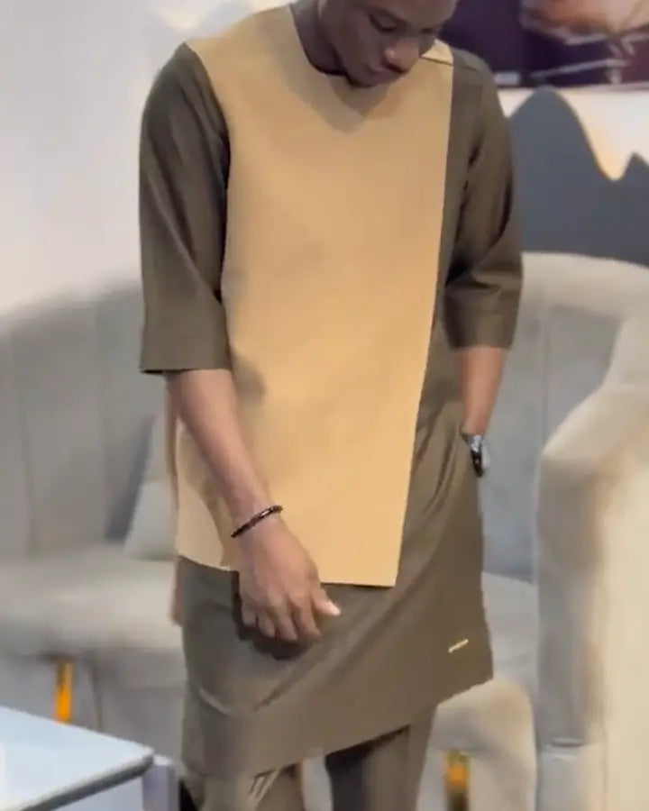 Crosscurrent Kaftan Set