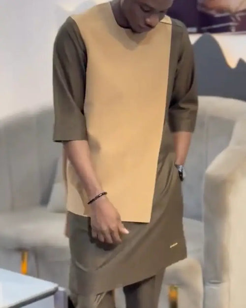 Crosscurrent Kaftan Set
