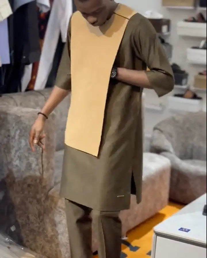 Crosscurrent Kaftan Set