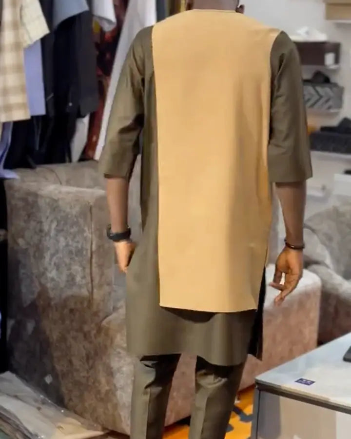 Crosscurrent Kaftan Set
