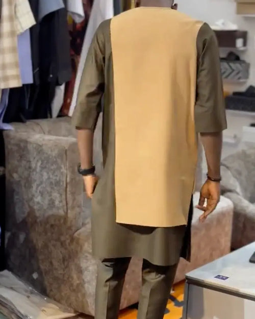 Crosscurrent Kaftan Set